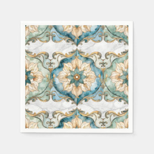 En Papier Serviette de cocktail pour fête avec tapisserie Ce