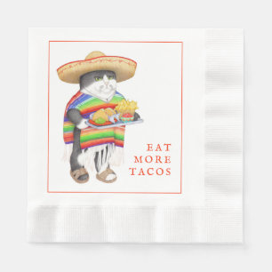 En Papier Serviette de déjeuner WENDELITO Mangez plus de tac