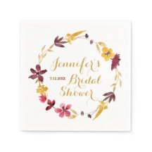 Serviette de douche fleur sauvage