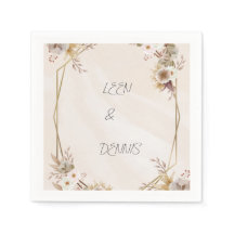 Serviette de mariage
