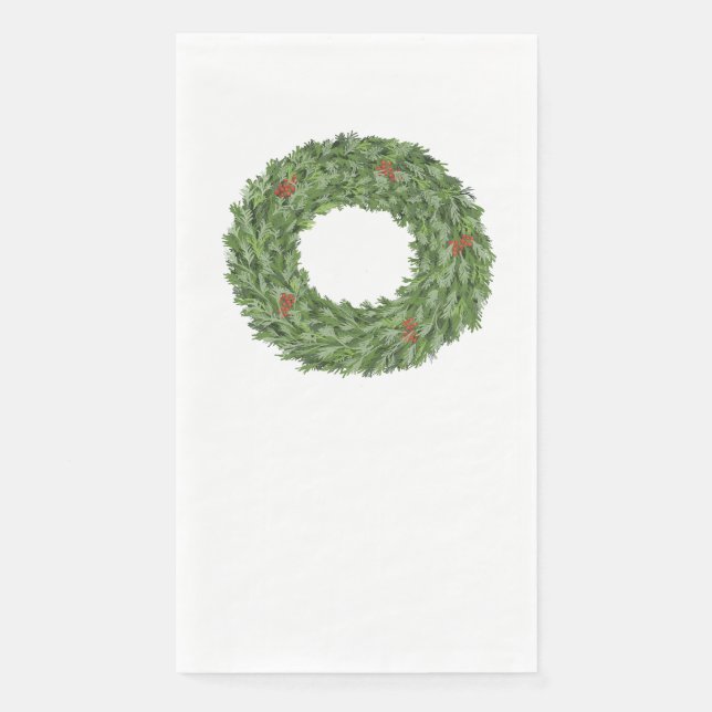 En Papier Serviette de Noël (Devant)
