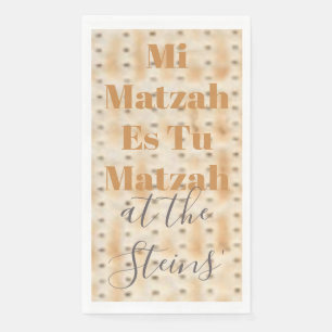 En Papier Serviette d'hôte Pâques serviettes Mi Matzah