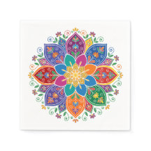 Serviette Manda Florale