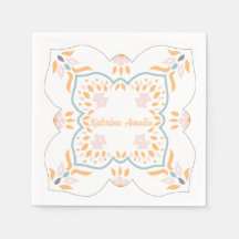 Serviette Mosaïque Bord de Mer