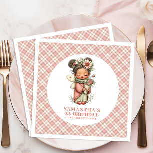 En Papier Serviette pour fête d'anniversaire de 6 ans de la
