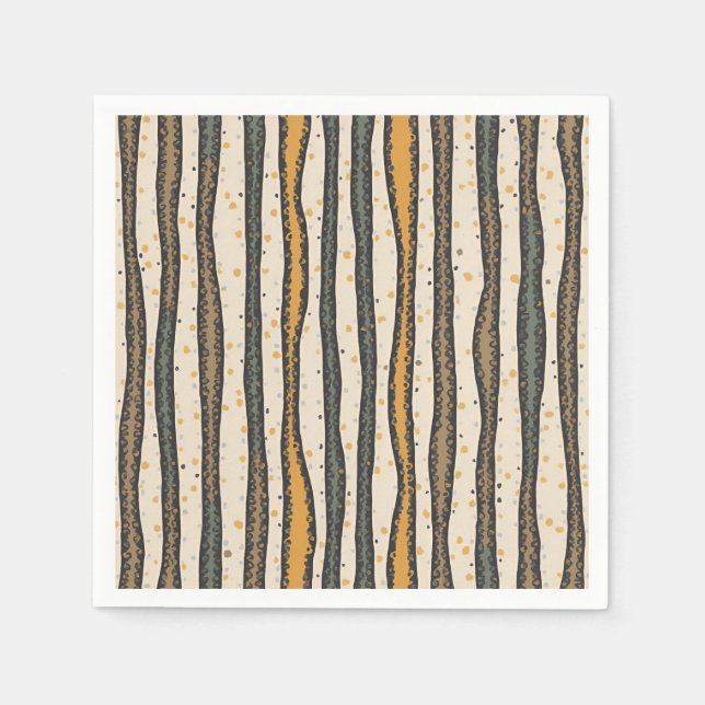 En Papier serviette rayée (Devant)