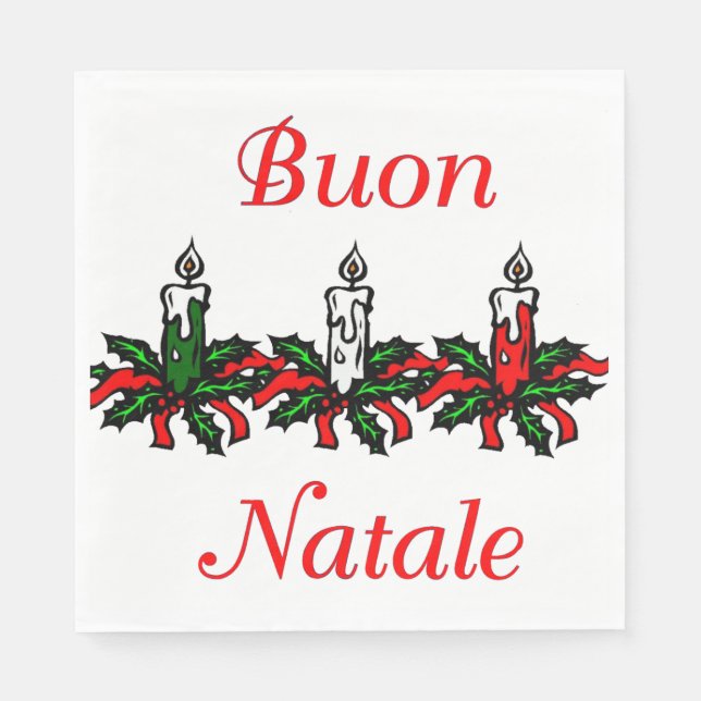 En Papier Serviettes de bain naturel Buon (Devant)