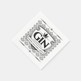 En Papier Serviettes Gin