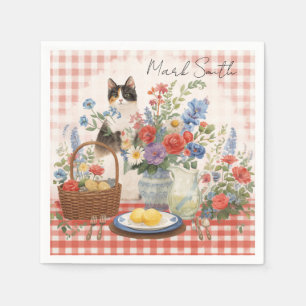 En Papier Serviettes pour chat du 4 juillet Serviette de fêt