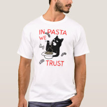 En Pâtes Nous Croire – T-Shirt Drôle pour Amateur 