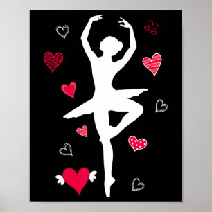 En Pointe Ballet Tanz Ballerina Girls - Frauen Heu Poster
