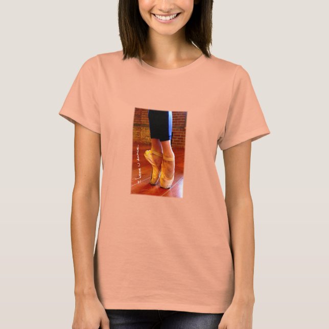 en pointe T-Shirt (Vorderseite)