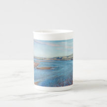 Bancs de sable de cerfs communs rouges - tasse de