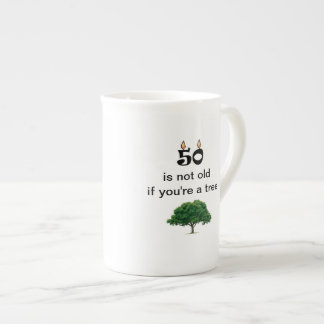 En Porcelaine Cinquantième café d'anniversaire ou tasse drôle de