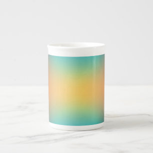 En Porcelaine dégradé de forme libre sur tasse