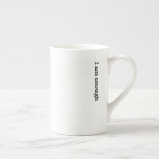 En Porcelaine Je suis assez de tasse