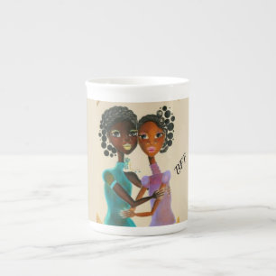 En Porcelaine Meilleur ami pour la tasse de la vie