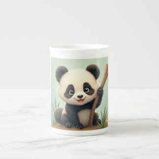 En Porcelaine mignonne tasse de panda