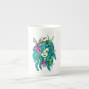 En Porcelaine Petite tasse étrangère