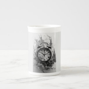 En Porcelaine Tasse à café avec une vieille époque