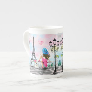 En Porcelaine Tasse à café de Paris Tour Eiffel