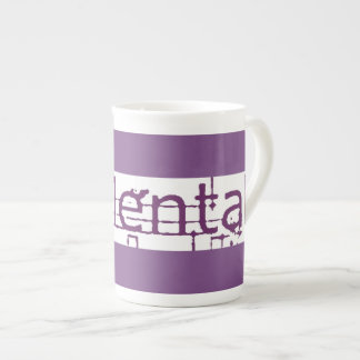 En Porcelaine tasse cémenteuse