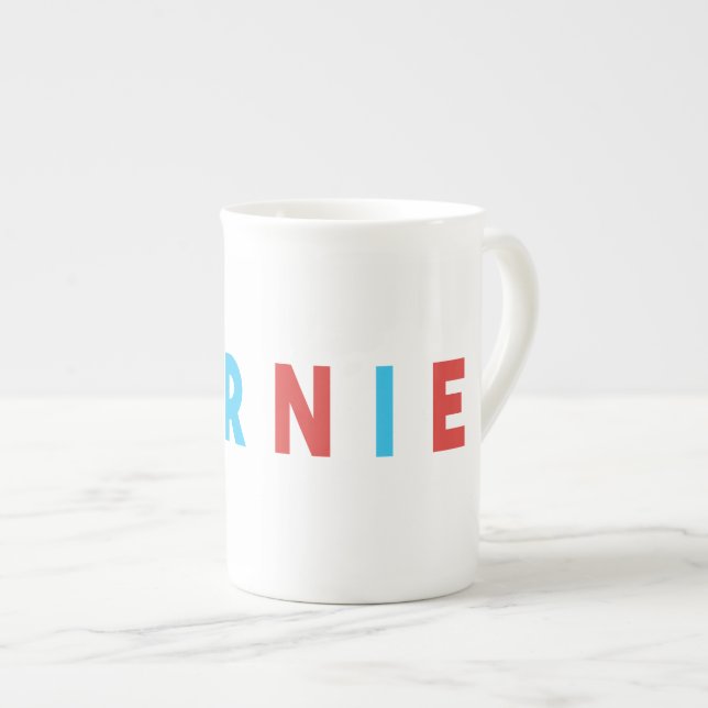 En Porcelaine Tasse de Bernie (Devant droit)