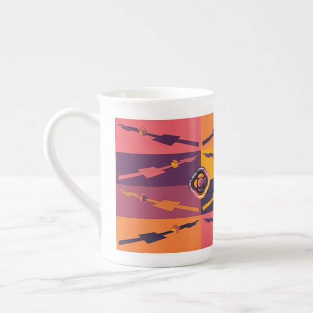 En Porcelaine Tasse de bruit de psyché (Gauche)