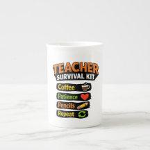 Tasse de café Kit de Survie Enseignant