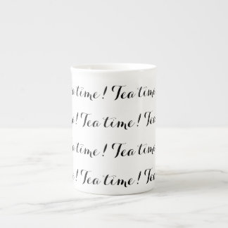 En Porcelaine Tasse de café parfaite de temps de thé