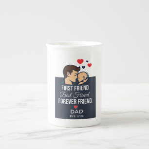 En Porcelaine Tasse de café personnalisée pour papa