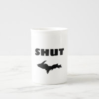 Tasse de café supérieure drôle de péninsule