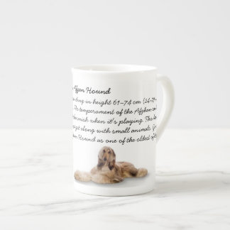 En Porcelaine Tasse de lévrier afghan