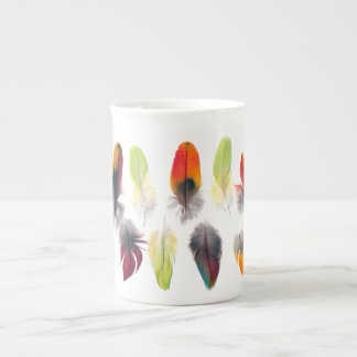 En Porcelaine Tasse de plume de la Chine