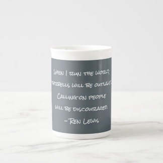 En Porcelaine Tasse de Ren