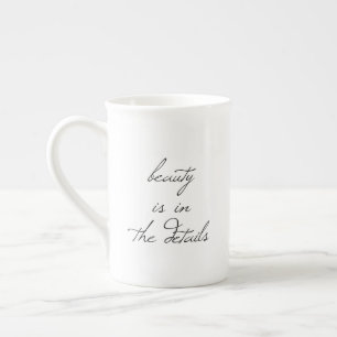 En Porcelaine Tasse de spécialité de beauté