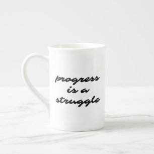 En Porcelaine Tasse de spécialité de progrès
