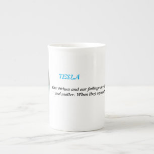 EN PORCELAINE TASSE DE TESLA