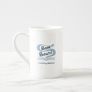 En Porcelaine Tasse de thé reliée de livre