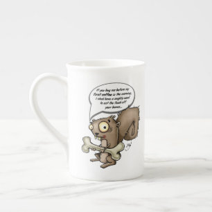 En Porcelaine Tasse d'écureuil de café
