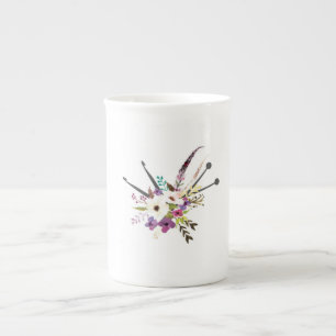 En Porcelaine Tasse élégante de la Chine