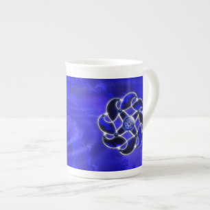 En Porcelaine Tasse spéciale Bleu comme la mer