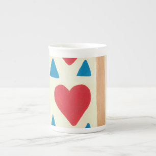 En Porcelaine Tasse spéciale Love Path