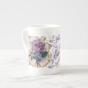 En Porcelaine Tasse vintage de thé de conception