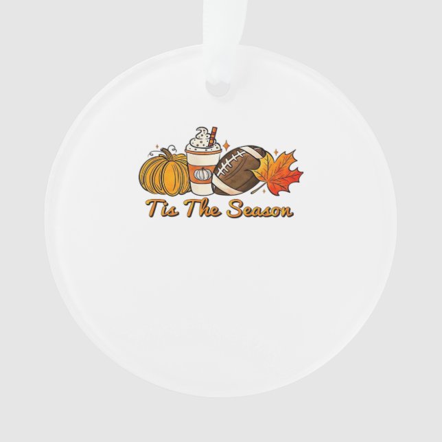 En Saison Thanksgiving Leaf Spice Football Fa (devant)