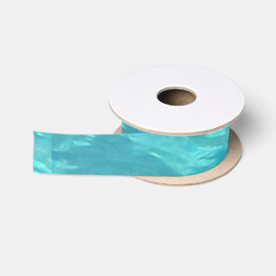 En Satin 2-Yard bobine Eau-Colorée 1,5" au loin ruban de