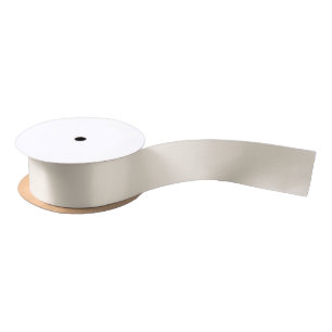 En Satin Beige Tendance avoine - Ruban satiné