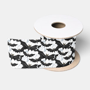En Satin Chauve-souris à ruban satiné-Halloween