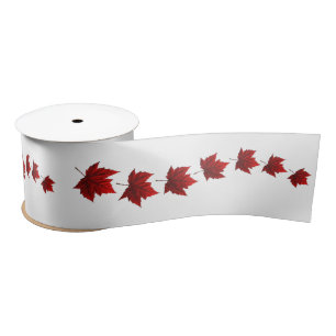 En Satin Document canadien sur le ruban Customisé Canada Ru