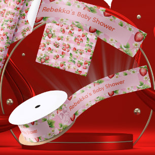 En Satin Douce Arc-en-ciel Rose Ruban Gingham Douce Fête de